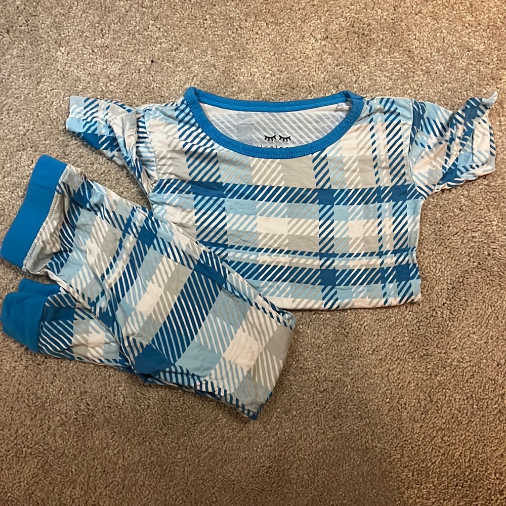 Little Sleepies 3t short sleeve pajama set